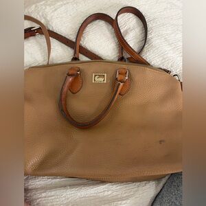 Dooney & Bourke Brown Leather Satchel